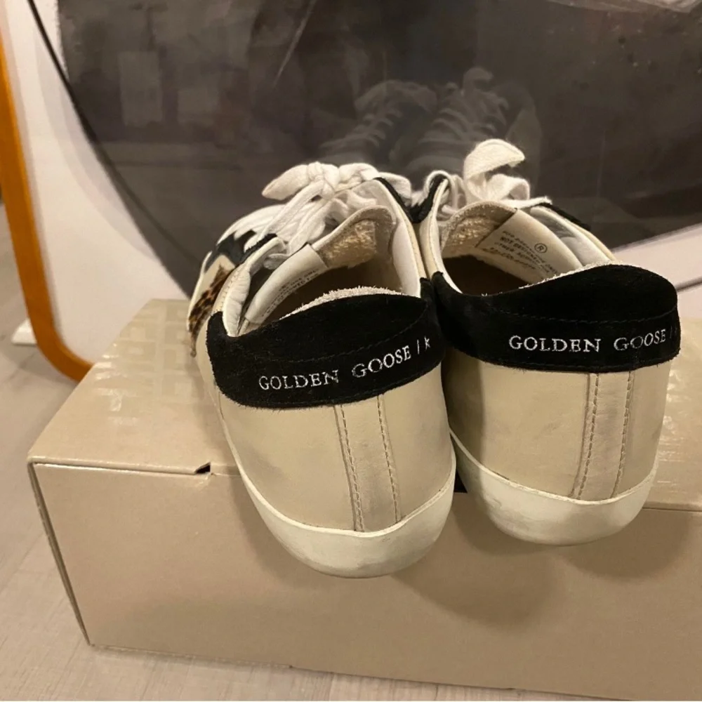 USED* Golden Goose genuine calf hair sneaker - Picture 4 of 9